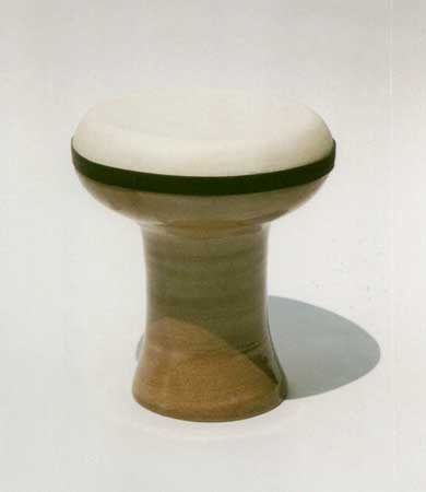 Ceramic Doumbek 6 diam 