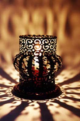 Arabesque Metalwork Lamp