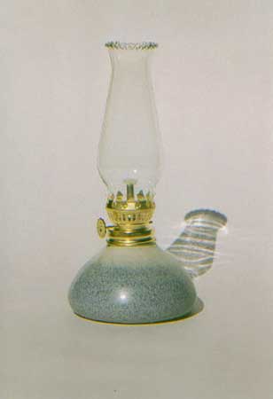 Small Adjustable Oil Lamp