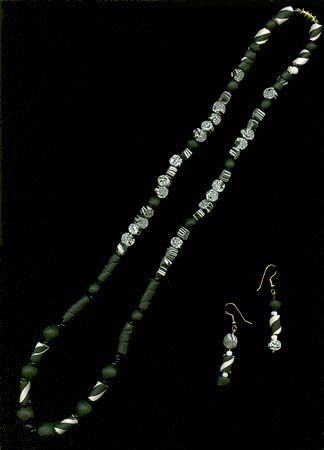 Elegant Black on White design goes anywhere!