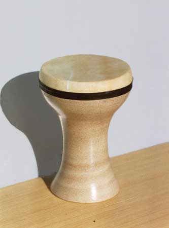 Ceramic Doumbek 5� diam 